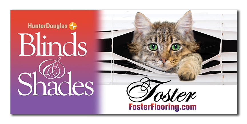 Foster Flooring Blinds & Shades Billboard